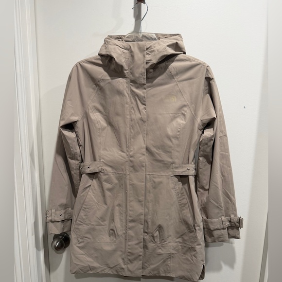 The North Face Jackets & Blazers - The North Face Women's Taupe Hooded Trench Coat. Hardly worn